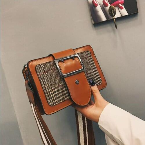 Brand small shoulder bag for women messenger bags ladies retro PU leather handbag purse with tassels female crossbody bag