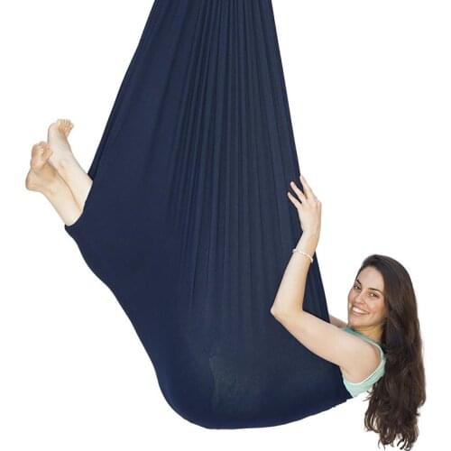 Kids Cotton Swing Sensory Child Therapy Elastic Parcel Steady Seat Swing Toy Hammock For Autism