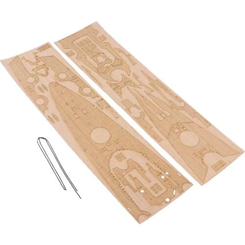 DIY Wooden Deck for 1/350 Scale Tirpitz Cruiser Model