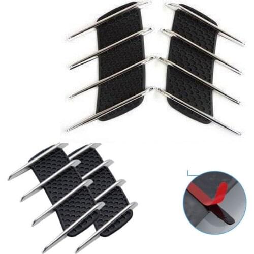 Air Flow Hood Vehicle Body Intake Side Vent Exterior Decoration Sticker Fit For VW Honda Mazda Renault hyundai