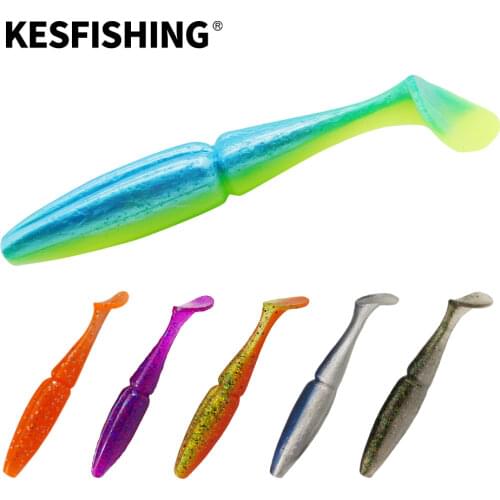 KESFISHING Easy shiner 100mm 125mm 155mm Fishing Lures Soft Jigging Lure Soft Lure Large Wobbler Isca Artificial Trout Pike Bass