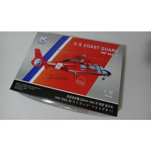DREAM MODEL DM720003 1/72 U.S.COAST GUARD HH-65A/B Dolphin Helicopter Model kit