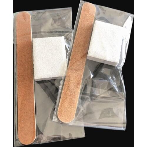 10 pcs mini manicure set pedicure kit disposable nail kit hotel manicure set wholesale nail buffer block cuticle pusher