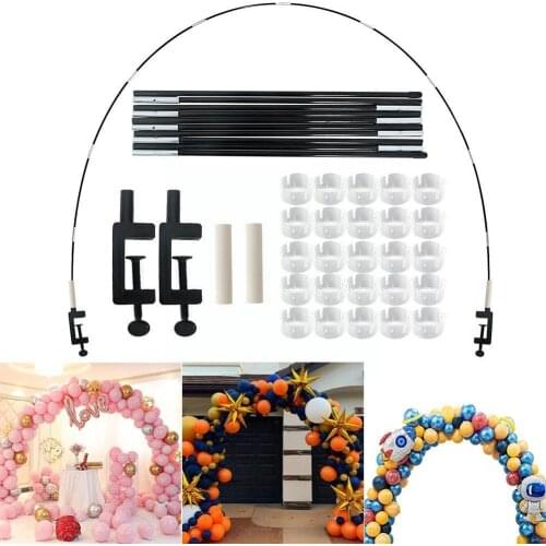 Table Balloon Stand Arch Kit Complete Party Package Balloon Baby Kit For Catered Presentations Arch Wedding Reusable Shower Q8Y0