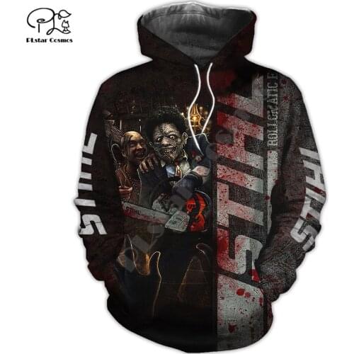 PLstar Cosmos Crazy Amazing Halloween 3D Printed Hoodies Sweatshirts Zip Hooded For Men And Women Casual Streetwear Style-H13