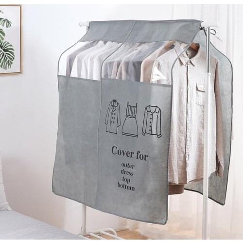 Dust-proof Suit Cover for Garment Dress Coat Protector Clothes Bags чехол для одежды Home Storage Organizer pokrowiec na ubrania