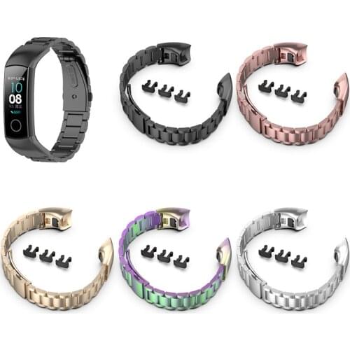 Stainless Steel Straps For Huawei honor 4 5 CRS-B19 B19S Smart Bands Replacement Sport Watchband