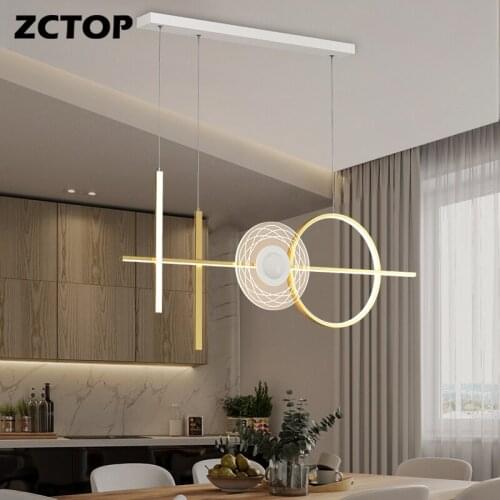 Nordic Luxury LED Pendant Lights Living Dining Room Table Kitchen Bedroom Studyroom Hall Restaurant Foyer Office Indoor Fixtures