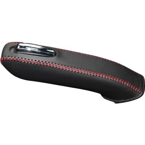 Genuine Leather Handbrake Grips for Buick Envision Natural leather cover on the handbrake car accessories interior