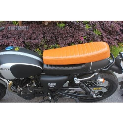 CAFE RACER SEAT HUMP MASH RETRO LOCOMOTIVE CUSHION SADDLE 64cm Racer Seat selle cafe racer Seat motorcycle SEAT asiento moto