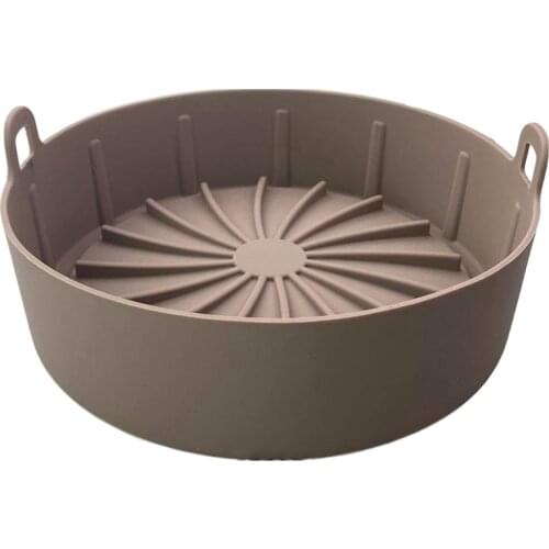 Air Fryer Silicone Pot, Silicon Air Fryer Basket Air Fryer Liners Air Fryers Oven Accessories Replacement
