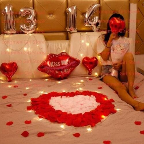 Diy Dried Rose Flower Petal Wedding Party Pure Natural Plant Home Decoration Beauty Bathing Soaking 50g/100g/300g/500g