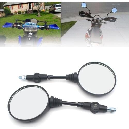 Pokhaomin Universal Motorcycle ATV Off-Road Folding Rearview Mirror For SUZUKI DR250 DR200 DR350 DR-Z400 DR650 DL650 DL1000
