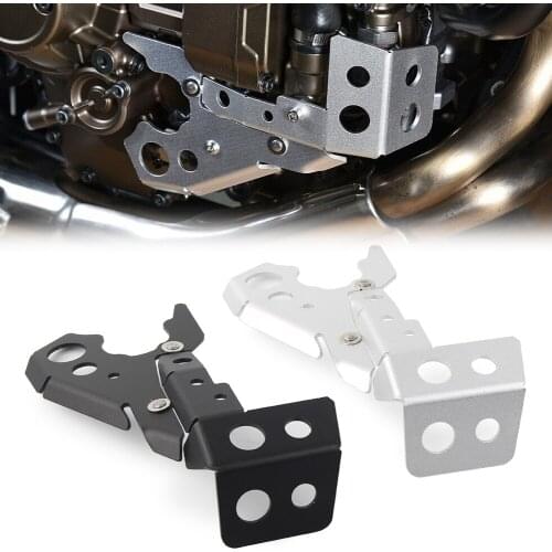 Motorbike Engine Cover Protector For Honda CRF1000L Africa Twin 2016 2017 2018 2019 Aluminum Black/Silver