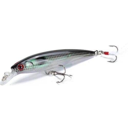 1Pcs Minnow Fishing Lure Wobblers 8.5cm 7.2g Floating Artificial Laser Hard Bait 3D Eyes bass Crankbait Fishing Tackle Minnows