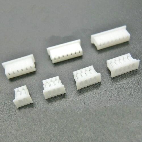 10pcs/lot 1.25 Y Housing Pitch 1.25MM Connector for IP Camera Plastic shell Socket 2P 3P 4P 5P 6P 8P 9P 10P 11P 12P Holder
