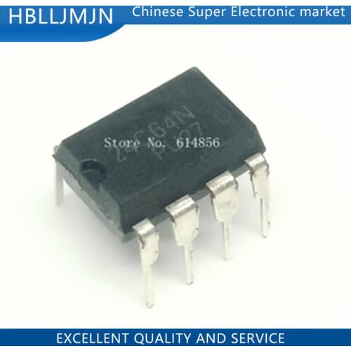 20pcs/lot AT24C64A AT24C64 24C64 DIP-8 ZJ