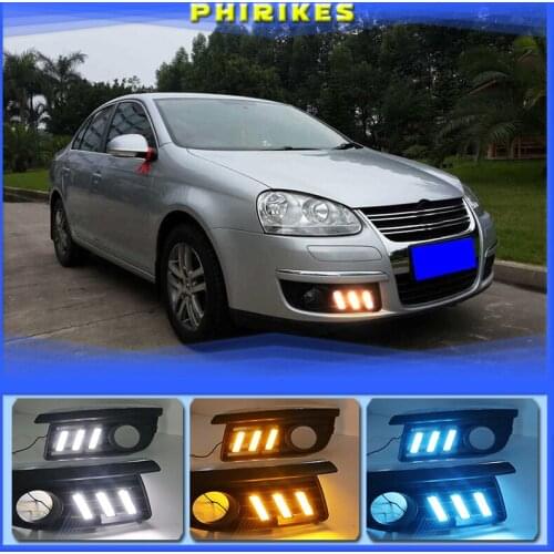 2x Car-specific for VW Jetta MK5 Sagitar 2006-2010 LED DRL daytime running light
