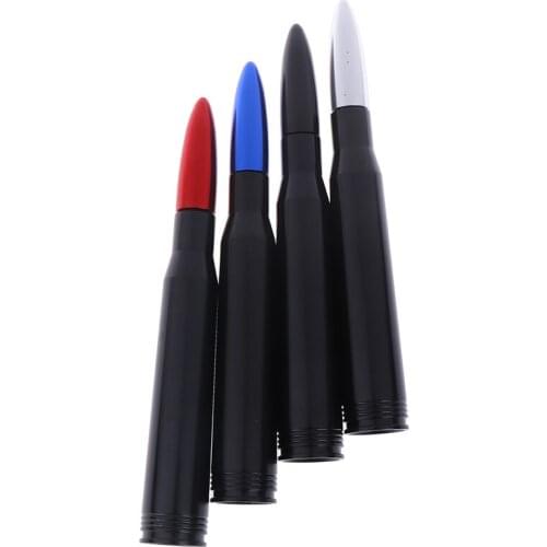Aluminum Car SUV Bullet Antenna Cal Caliber Bullet Ammo Short Antenna Kit