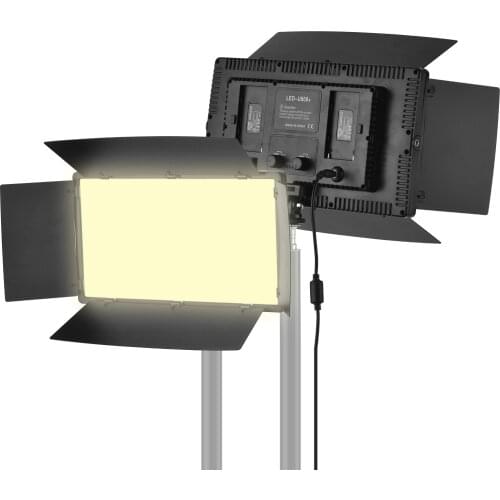 Andoer LED-800 Professional LED Video Light Photography Light Panel Bi-Color 3200-5600K Dimmable Brightness for Live Streaming