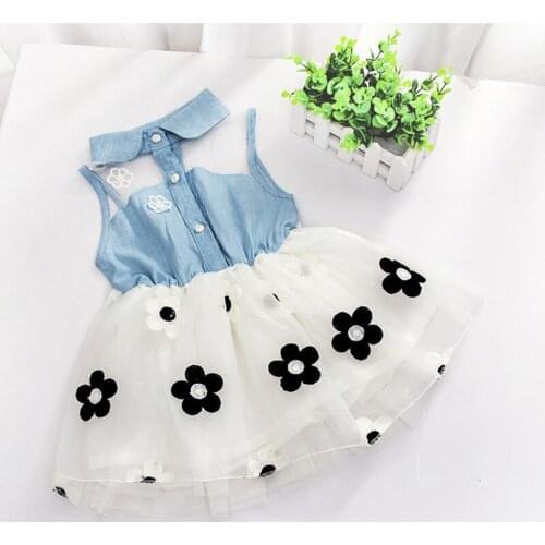 Джинсовые платья для малышек Baywell China At AliExpress