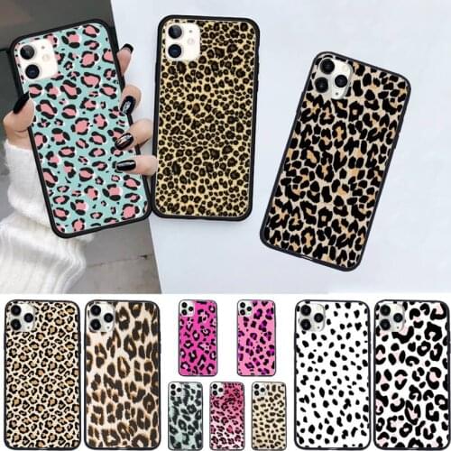 Tiger Leopard Print Panther fashion pattern high quality Phone Case for iPhone 11 12 pro XS MAX 8 7 6 6S Plus X 5S SE 2020 XR
