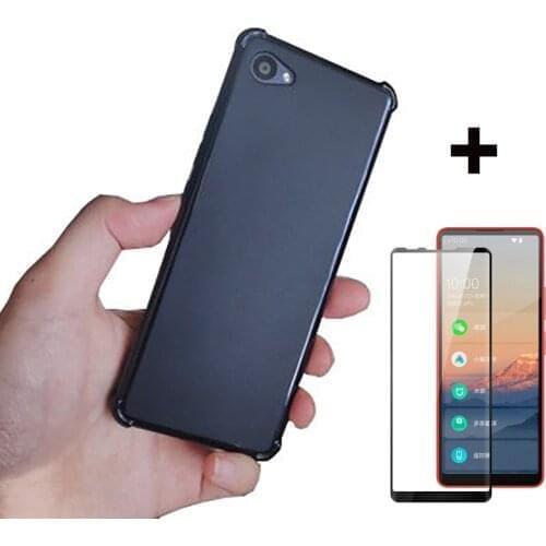 For Youpin Qin 2 Pro case Soft cases For Qin 2Pro phone cover Qin2 Pro tempered glass screen protector film For Youpin Qin 2