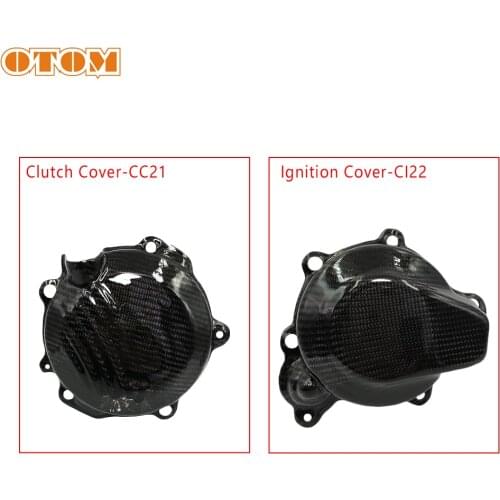 OTOM For HUSQVARNA TE TC 125 150 250I Clutch Protector Ignition Guard Cover Motocross Motorcycle Accessories Magneto Engine Case