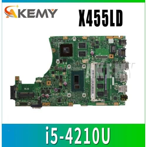 For ASUS X455LD X455LLN F455L F454L R455L W419L K455L X455LJ A455L i5-4210U 4G laptop motherboard tested 100% work mainboard