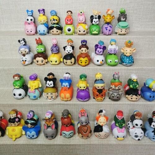 Disney Mickey Minnie Woody and princess pet tsum Christmas Style Piles Of Music Stacker Paternity Action Figure Toy Gift