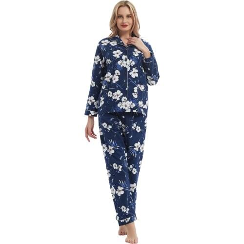 GLOBAL Women's Pajamas With Trousers