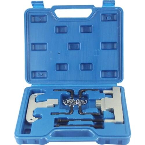 Car Tool Engine Timing Tool Kit For Mercedes Chrysler Jeep Benz M112 M113 M137 M156 M272 M273 Flywheel and Canshaft Locking Tool