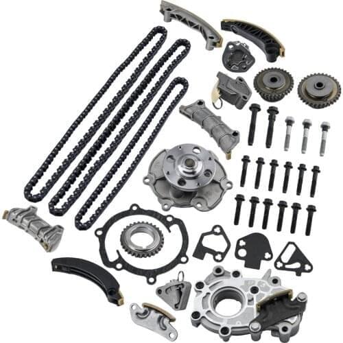 Timing Chain Kit Oil Pump Water Pump Fit 07-16 for Cadillac Buick Pontiac Suzuki 3.6 for 12609260, 12600462, 12600461, 12623514