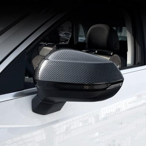 Lsrtw2017 Car Rearview Cover Rear Mirror Protector Trims Moldings for Audi Q3 2019 2020 2021 Accessories Auto Styling