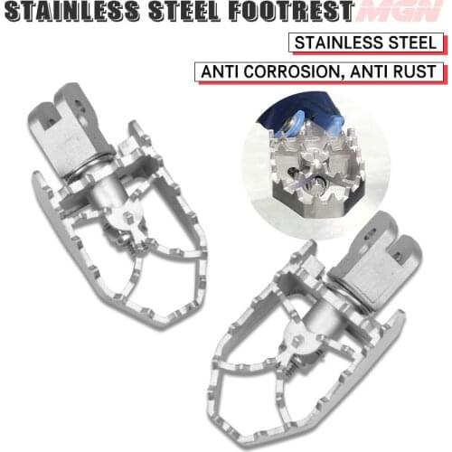 1Pair Motorcycle Aluminum Foot Peg Footpegs Cafe Racer For Ducati Scrambler 400 800 1100 Multistrada 950 1200 1260