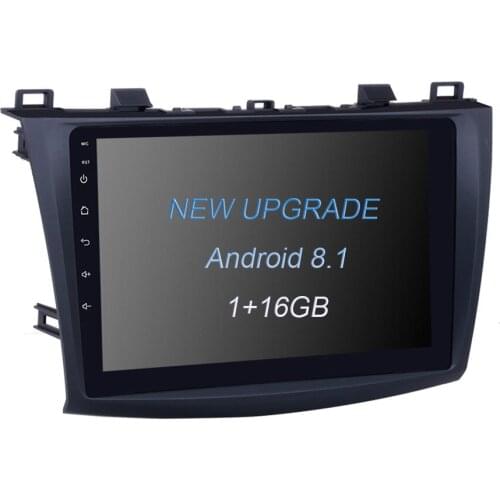 9" 4-Core Android 8.1 GPS WIFI FM Car Radio Multimedia Player for Mazda 3 2010-2012