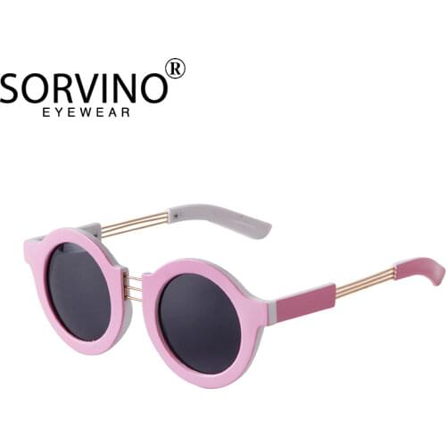 New Retro Round Hollow Design Sunglasses Women Men Travel Outdoor Decorative UV400 Sun Glasses