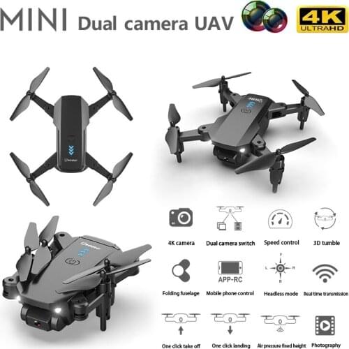 2021 New S603 RC Mini Drone With 4K HD Dual Camera Aerial Photography WIFI FPV Foldable Durable Quadcopter Height Hold Toys