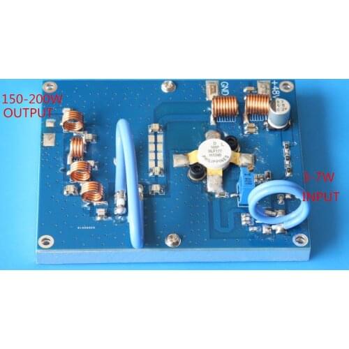 150W 200W（max) RF FM transmitter Amplifier FM 70-120MHZ Modulation Power Amplifier For Ham Radio Amplifier