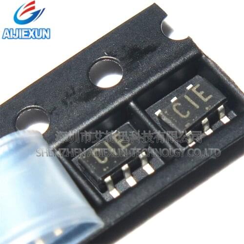 100PCS UPC2709 UPC2709T-E3 SilkscreenCIE SOT23-6 radio frequency amplifier in stock New and original