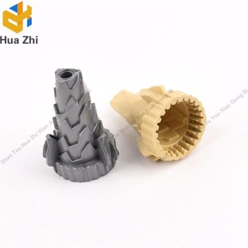 Building Blocks Parts 64713 4PCS Cone Jagged - Power Miners Drill LEGOING MOCS Education