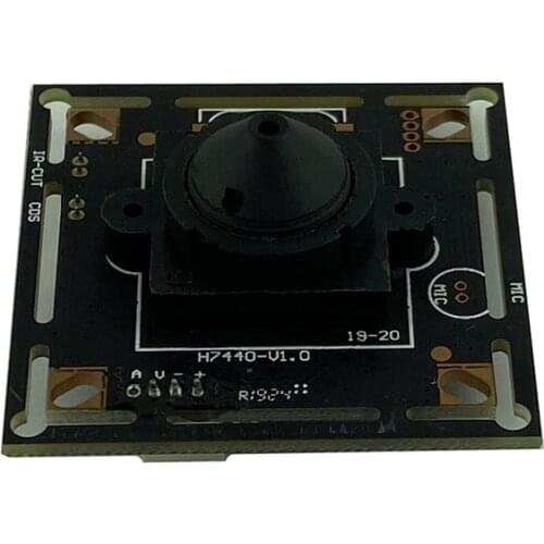 7440+8510 Analog 800TVL Camera Module Board With Mini Lens 3.7mm All Color CVBS BNC Video CCTV Security Survillance
