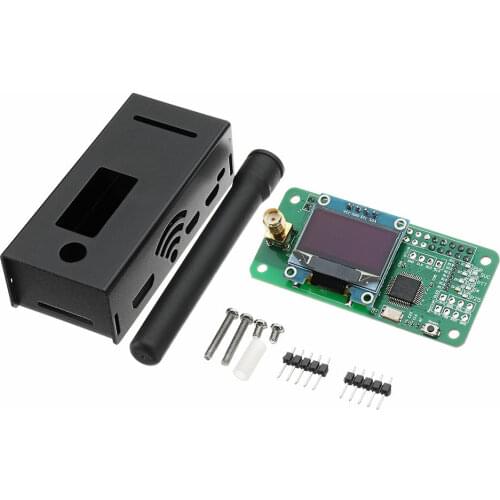 Antenna + Aluminum Case + OLED + MMDVM Hotspot Support P25 DMR YSF For Raspberry Pi