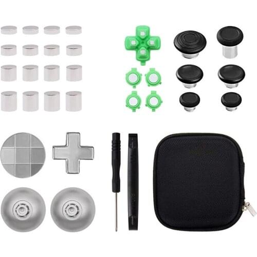 For PS5 Game Controller Button Keys Handle Cap Cover Game Console Accessories ABXY D-Pad Replacement
