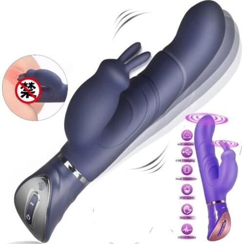 Bestco 18+ Dildos Heating Vibrator Massage G-Spot Vagina Clit Stimulator Erotic AV Wand Adult Goods Anal Butt Sex Toys For Women