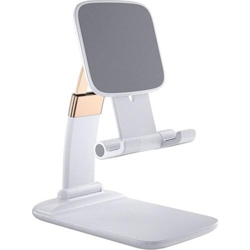 HOT-Tablet Stand Universal Tablet and Mobile Phone Stand Base Multi-Function Desktop Stand Telescopic Folding for iPad