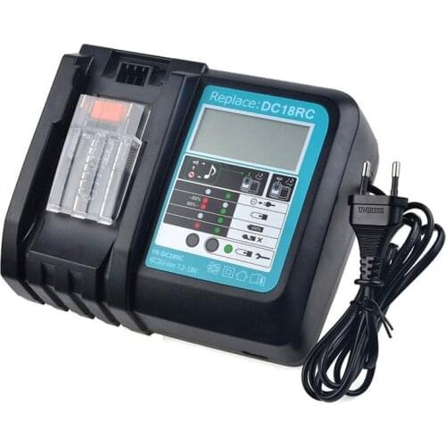 Lithium Ion Is Suitable For Makita 18v Battery 6Ah BL1840 BL1850 BL1830 BL1860B LXT400 With Charger BL1860 Rechargeable Battery