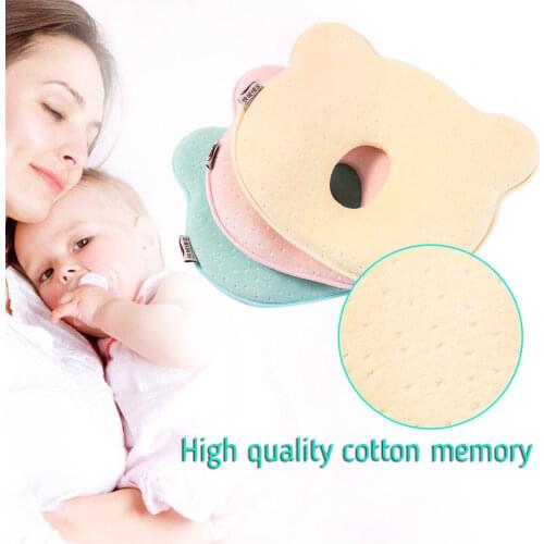 Memory Foam Baby Pillows Breathable Baby Shaping Pillows to Prevent Flat Head Ergonomic Newborns Pillow almofada infantil 0~12M