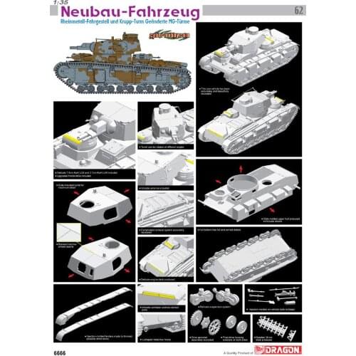 Dragon 6666 1/35 Neubau-Fahrzeug Model kit