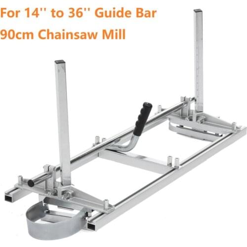 Verde Taglio Portable Adjustable Chain Saw Chainsaw Mill, Planking Milling Bar Size 14" to 36" Planking Lumber Cutting Tool